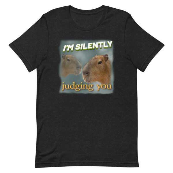 I'm silently judging you